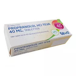 Пропранолол (Propranololum, аналог Индерал) 40мг табл. №30 фото